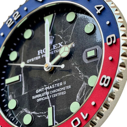 Custom Wall Clock – Marble Edition | Moon24