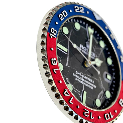 Custom Wall Clock – Marble Edition | Moon24