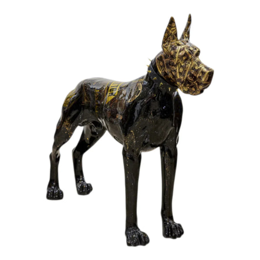 Dog "LV Gold Danish Dog" (Ghost Art ) - Moon24