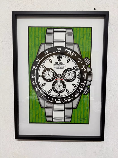 Quadro Panda's Daytona (Opera d'arte 3D)