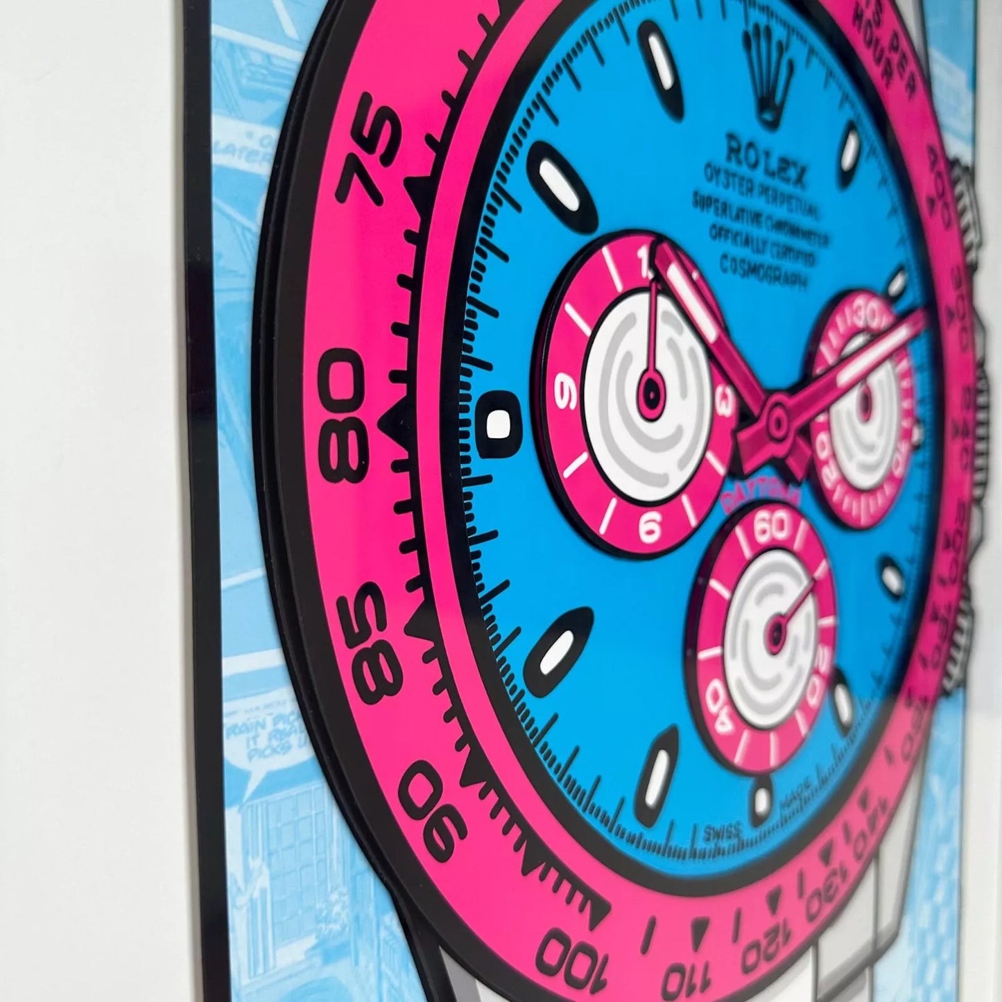 Quadro Pink Day (Opera d'arte 3D)