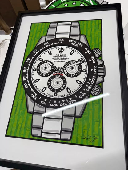 Quadro Panda's Daytona (Opera d'arte 3D)