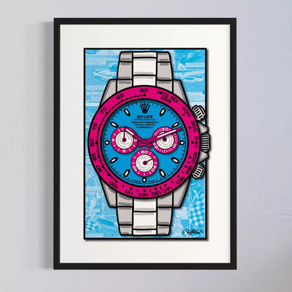 Quadro Pink Day (Opera d'arte 3D)